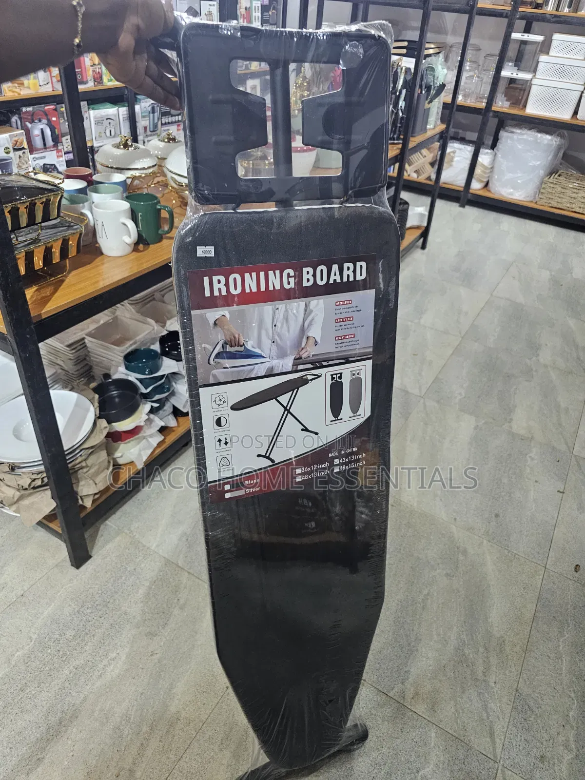 Heavy Duty Adjustable Ironing Board With Iron Rest