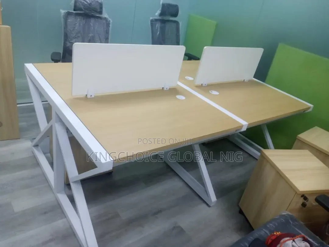 Italian Workstation Table With Chairs