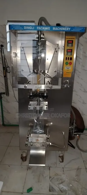 Complete Set Up of Sachet Pure Water Production