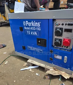 15 kVA Perkins Diesel Generator 3 Phase 100% Copper Coil Model 403d