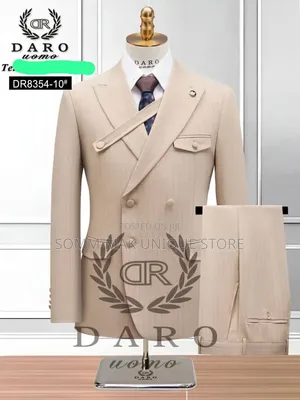 Quality Stylish Double Breasted Suit