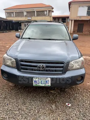 Toyota Highlander Limited V6 2005 Blue