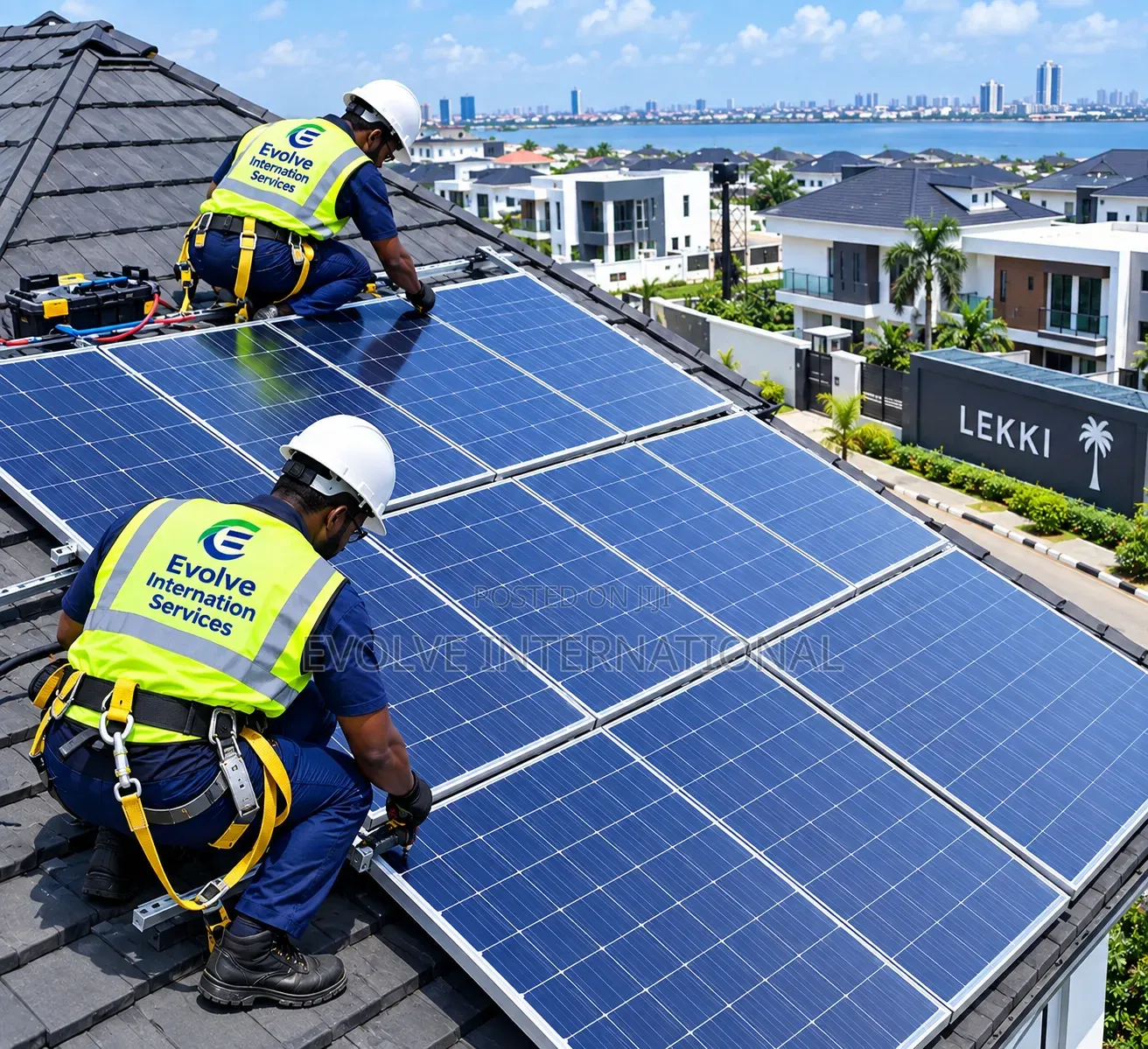 Solar Panel Installation for 24hrs Uninterrupted P. Supply