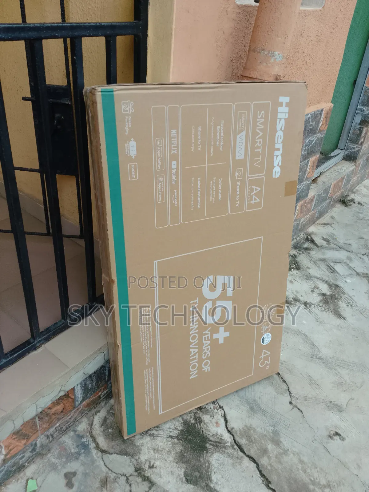 Hisense 43" Smart TV – Vibrant Display Fast Performance
