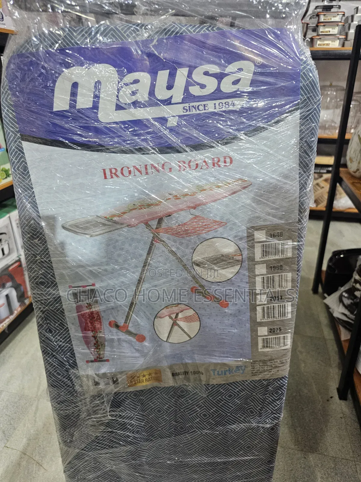Maysa Large Heavy-Duty Ironing Board / Pressing Table