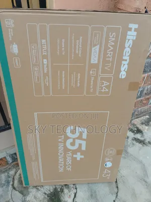 Hisense 43" Full HD Smart LED TV – Modern Home Entertainment