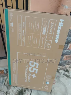 Hisense 43" Full HD Smart LED TV – Modern Home Entertainment
