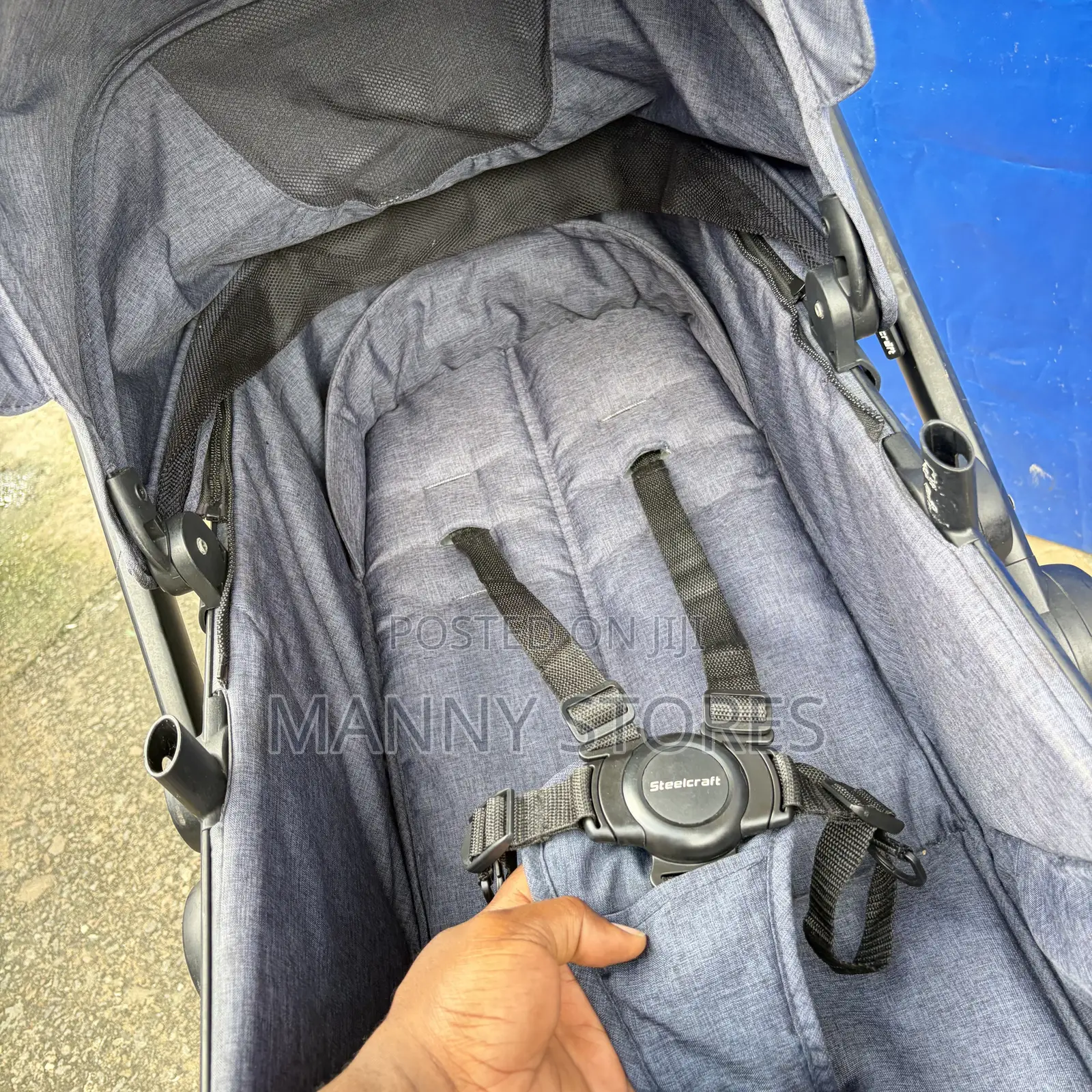 Lightweight Foldable Baby Bassinet/Stroller