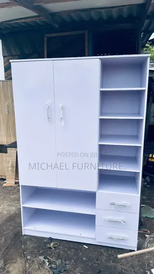Fantabulous 4 by 6 White Wardrobe