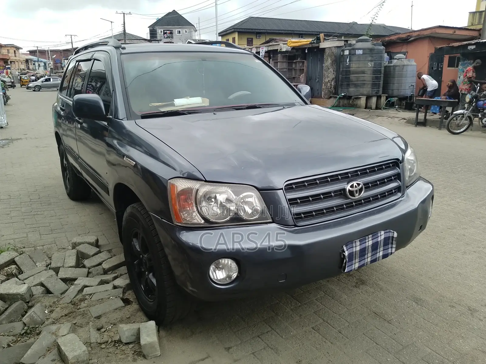 Toyota Highlander 2002 Blue