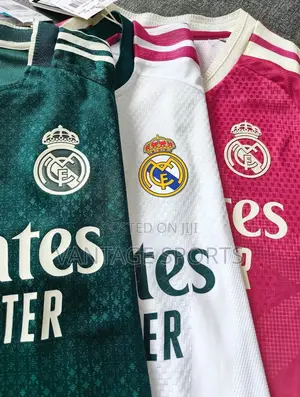 Real Madrid Home or Away Jersey Player’s Version (Free Customization)