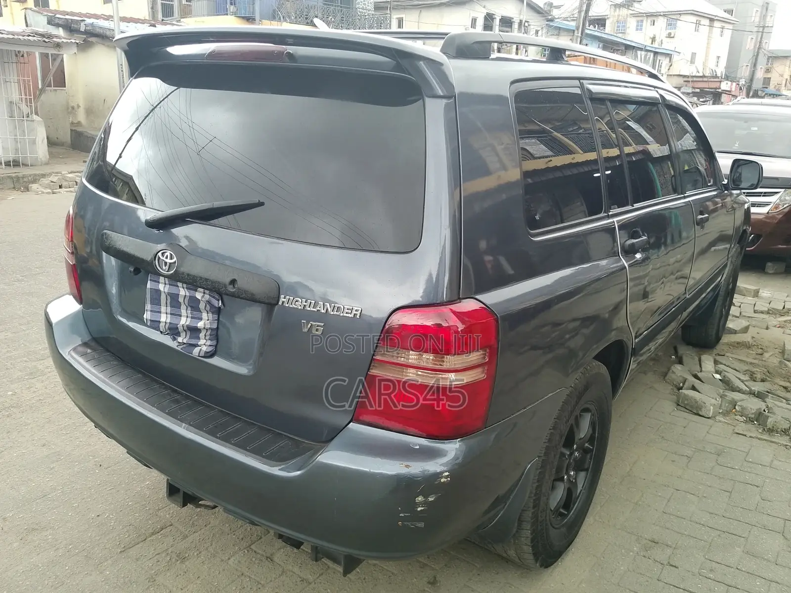 Toyota Highlander 2002 Blue