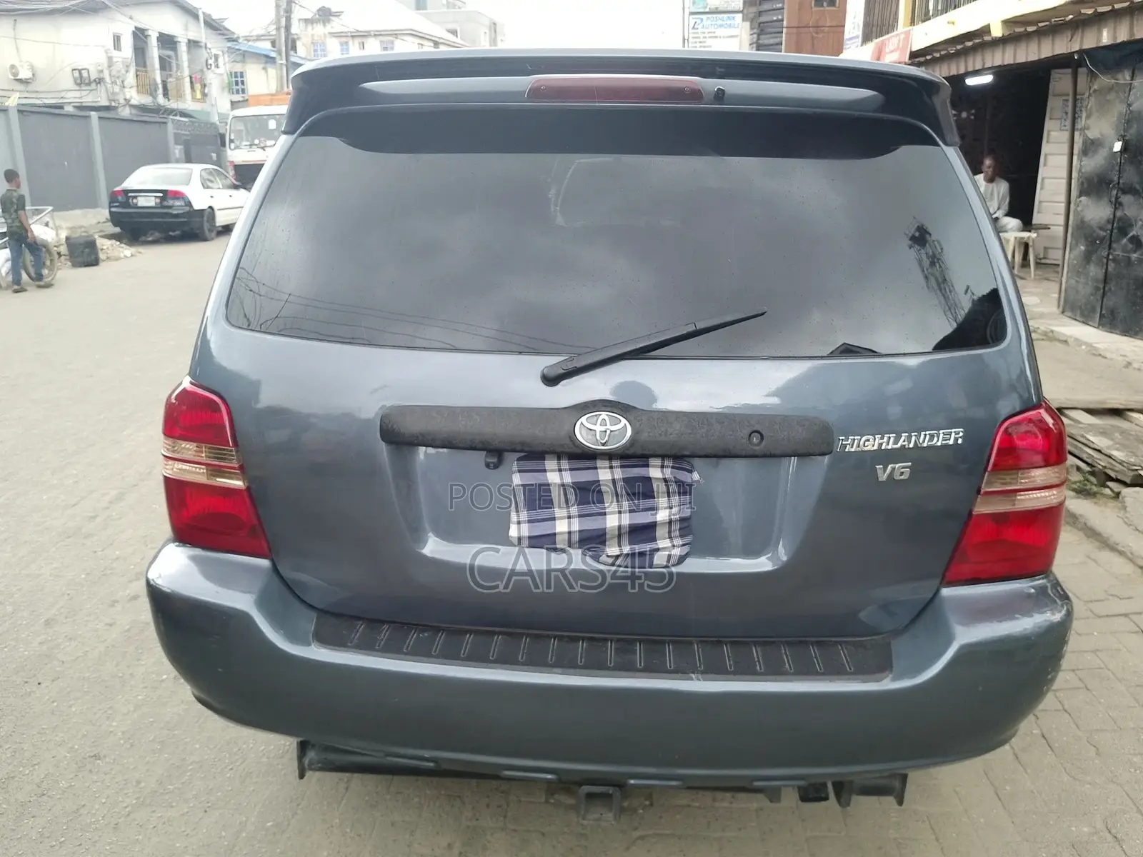 Toyota Highlander 2002 Blue