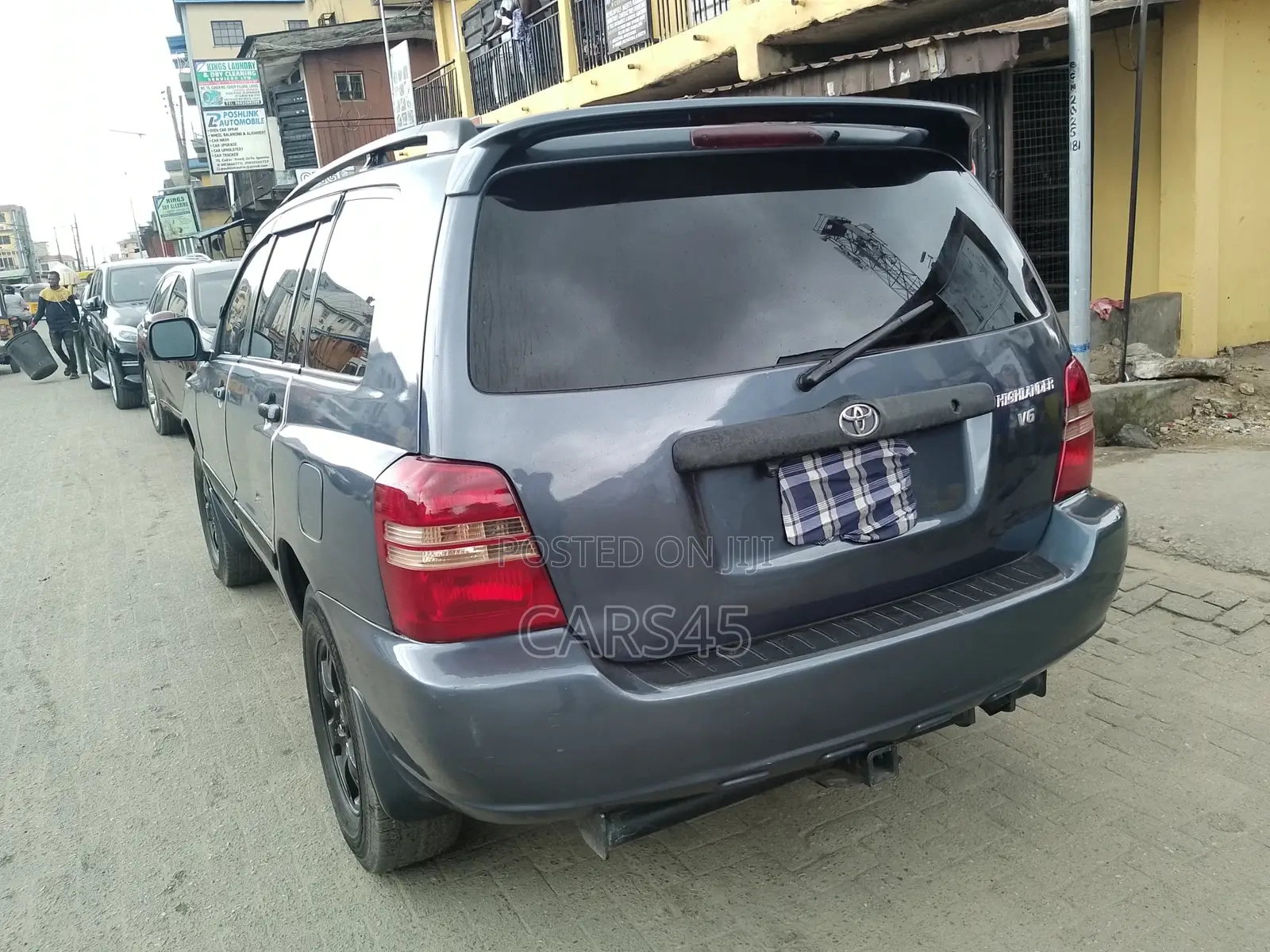 Toyota Highlander 2002 Blue