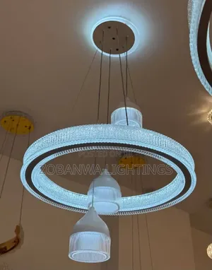 Modern Luxury Crystal LED Ceiling Chandelier