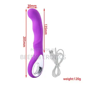 Wave Vibrator G-Spot Wand Vibrator for Women Curved Massager.
