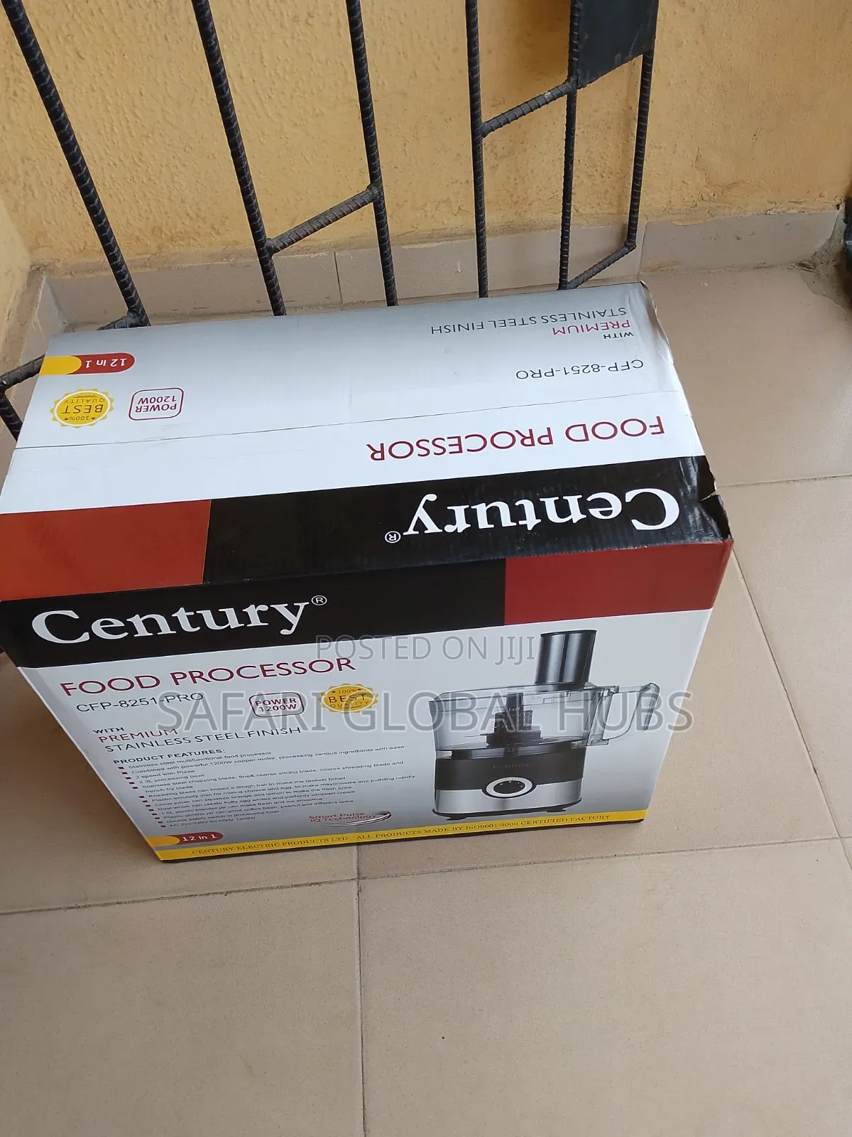 Brand New Century CFP-8512-Pro Complete Multifunction Food Processor