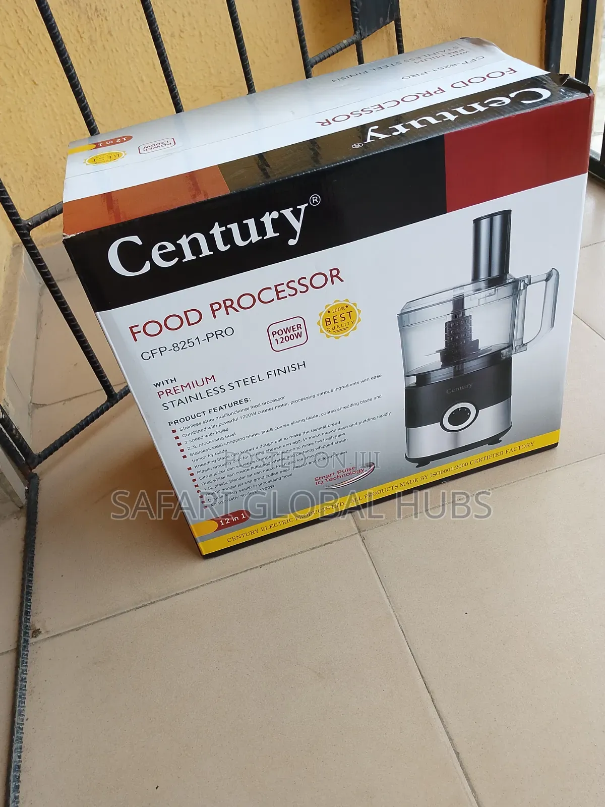 Century 11 in 1 Proffessional Kitchen Food Processor-1200w