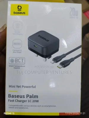 Baseus 20w Super Fast Charger