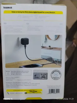 Baseus 20w Super Fast Charger