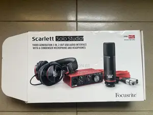 Focusrite Scarlett Solo Studio Bundle