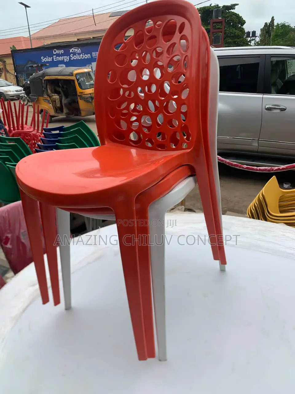 Durable Plastic Chair - Stylish and Strong