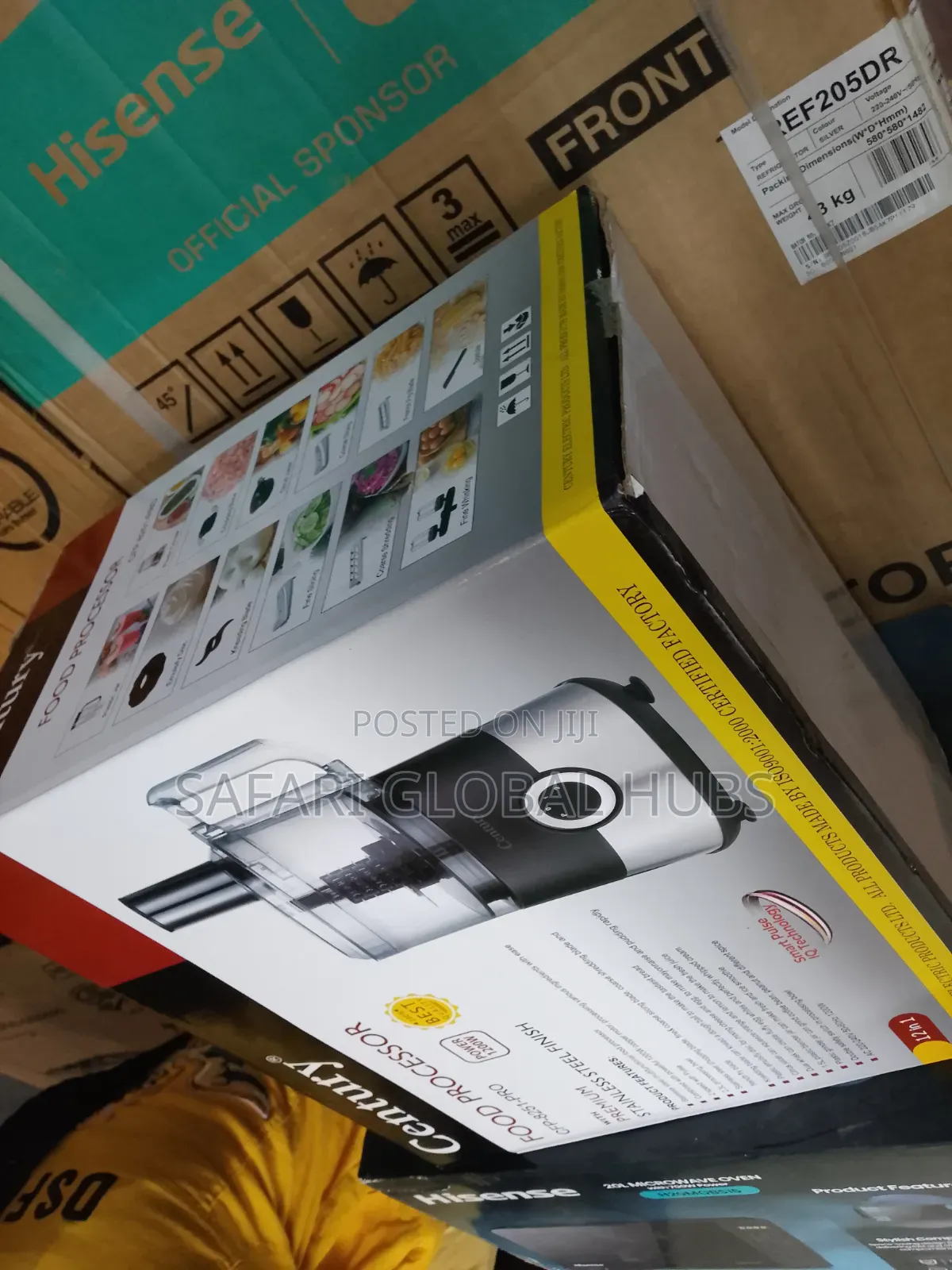 New in Century CFP-8512-Pro Food Processor With Shredding Blades