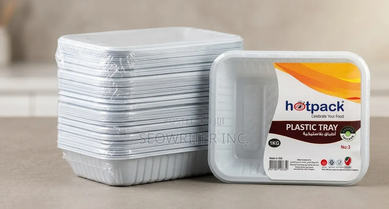 Size 3 Hot Pack Plastic Tray