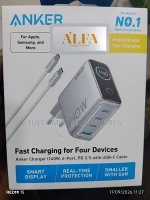 Anker 140w Super Fast Charger