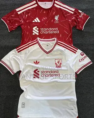 Liverpool 2026/27 Home or Away Jersey With FREE Customization