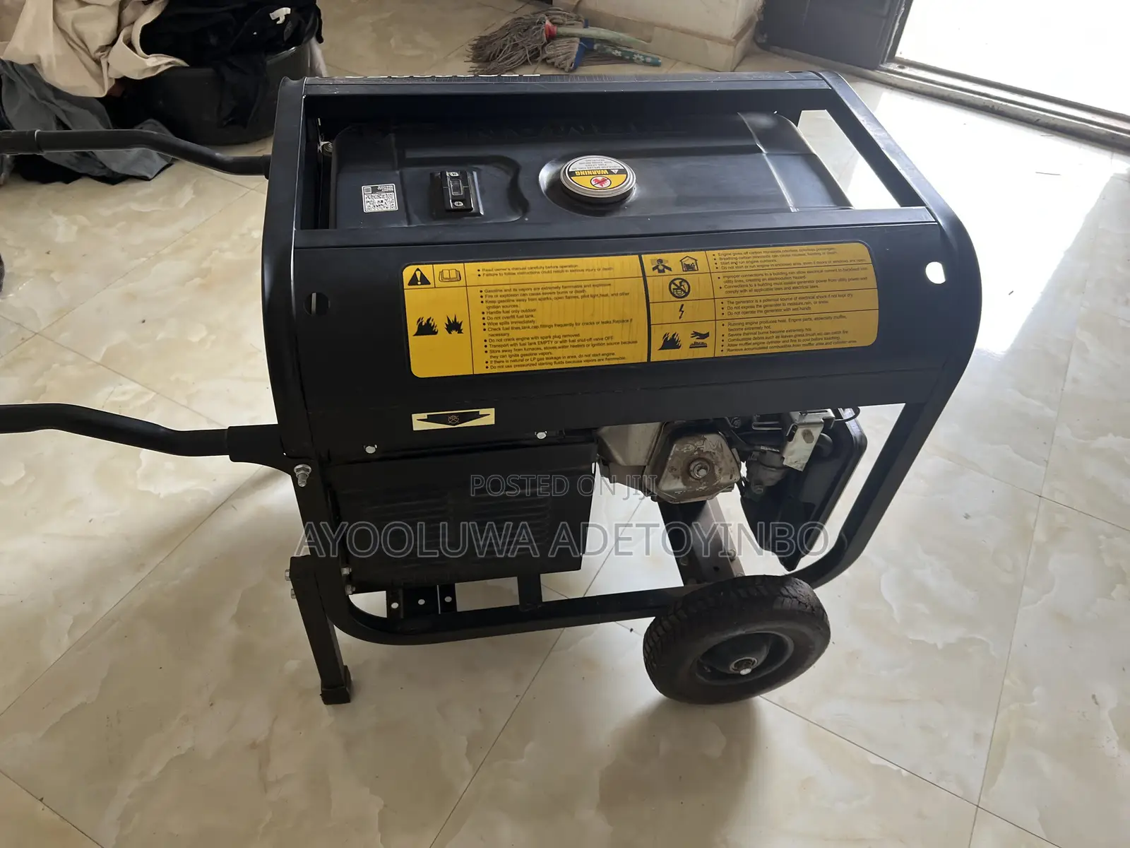 Unboxed Firman 8800E2 6.5kva Generator