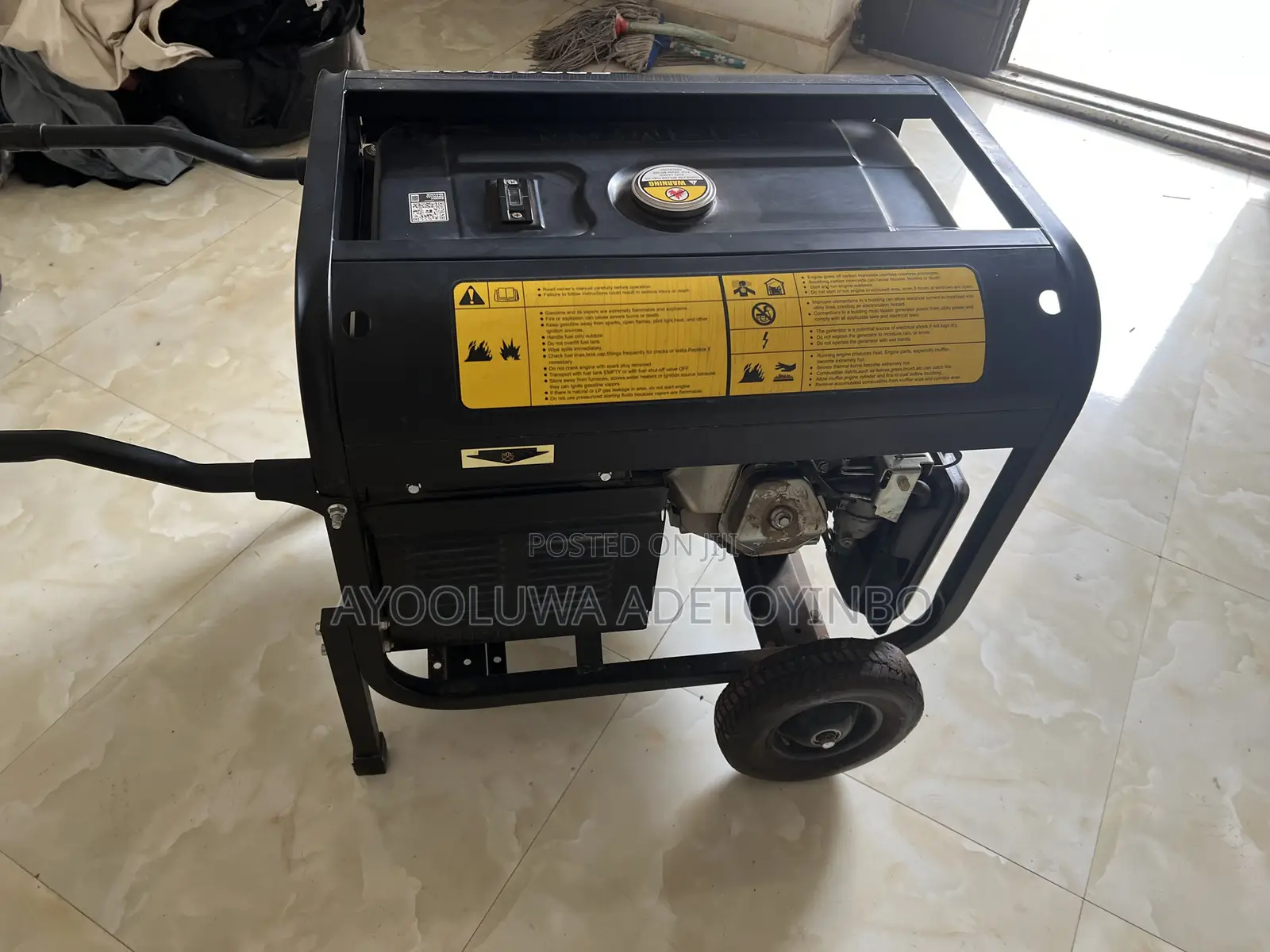 Unboxed Firman 8800E2 6.5kva Generator