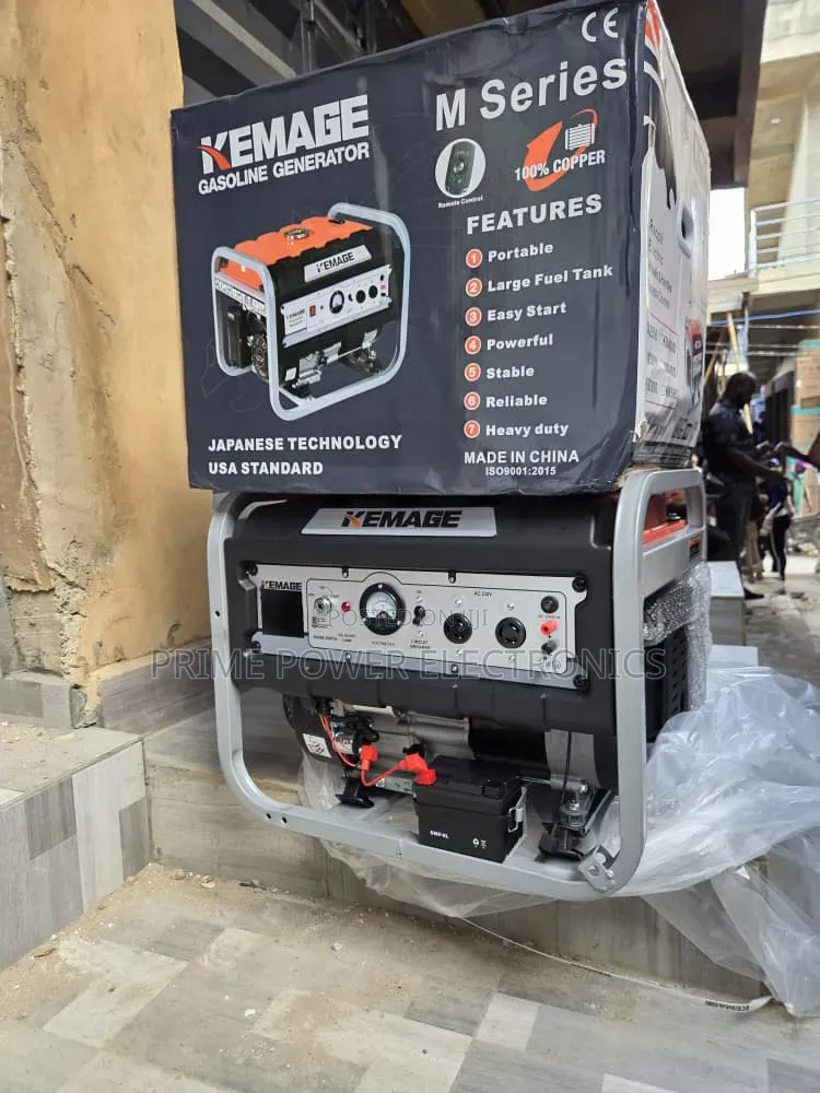 Kemage 5.5kVA Petrol Power Generator With Remote