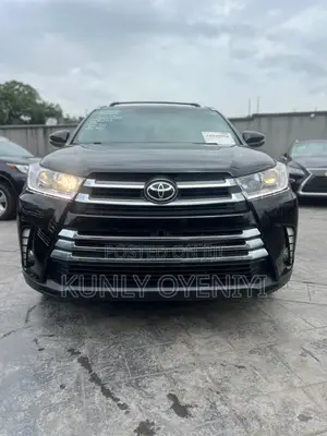 Toyota Highlander XLE V6 4x2 (3.5L 6cyl 6A) 2016 Black