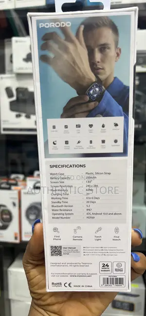 Porodo Rony Sport Smartwatch