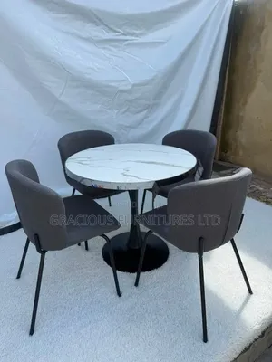 Marble Luxe Dining Set