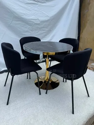 Marble Luxe Dining Set