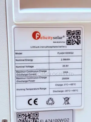 Felicity Solar 2.5kWh Deep Cycle Lithium Battery