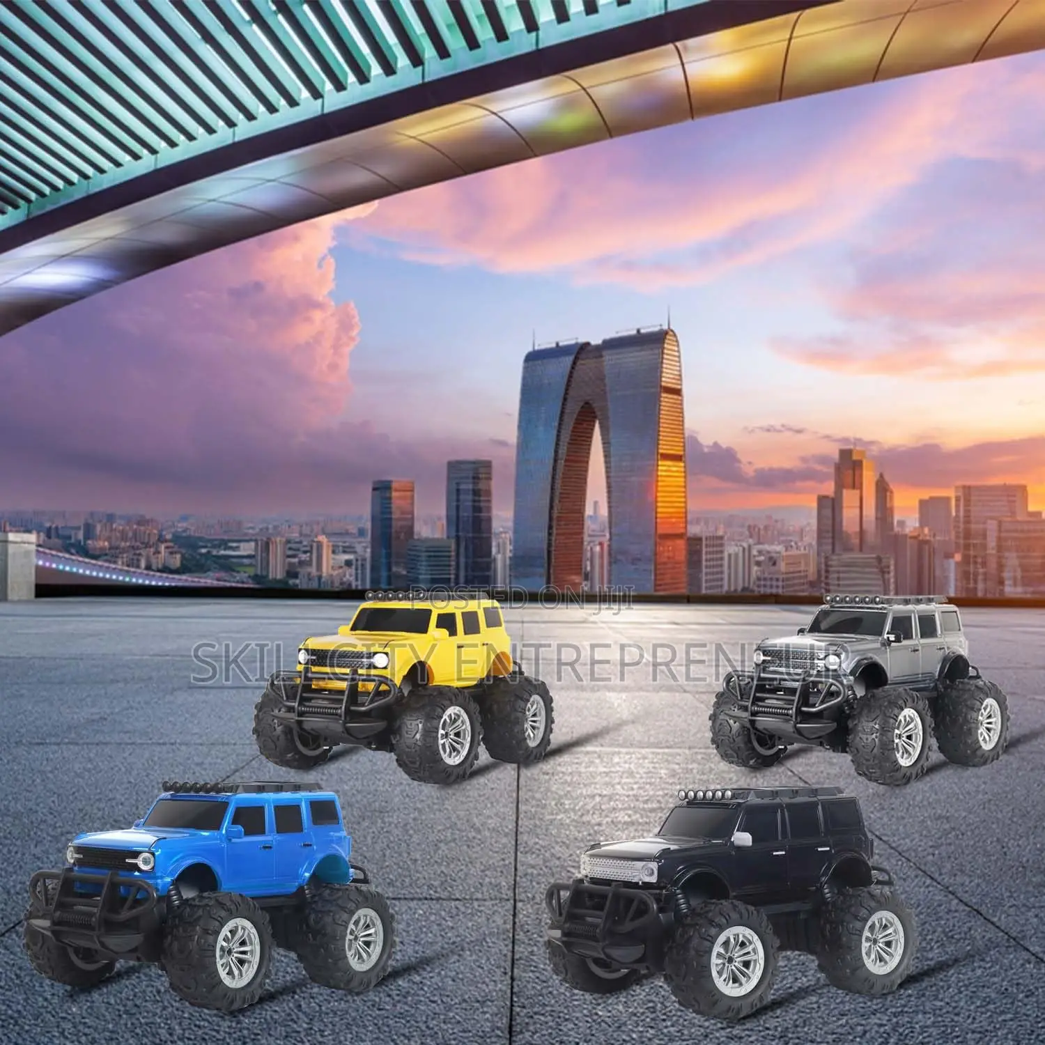 Monster Truck Toy With Remote Control