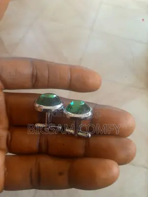 Green Emerald Cufflink