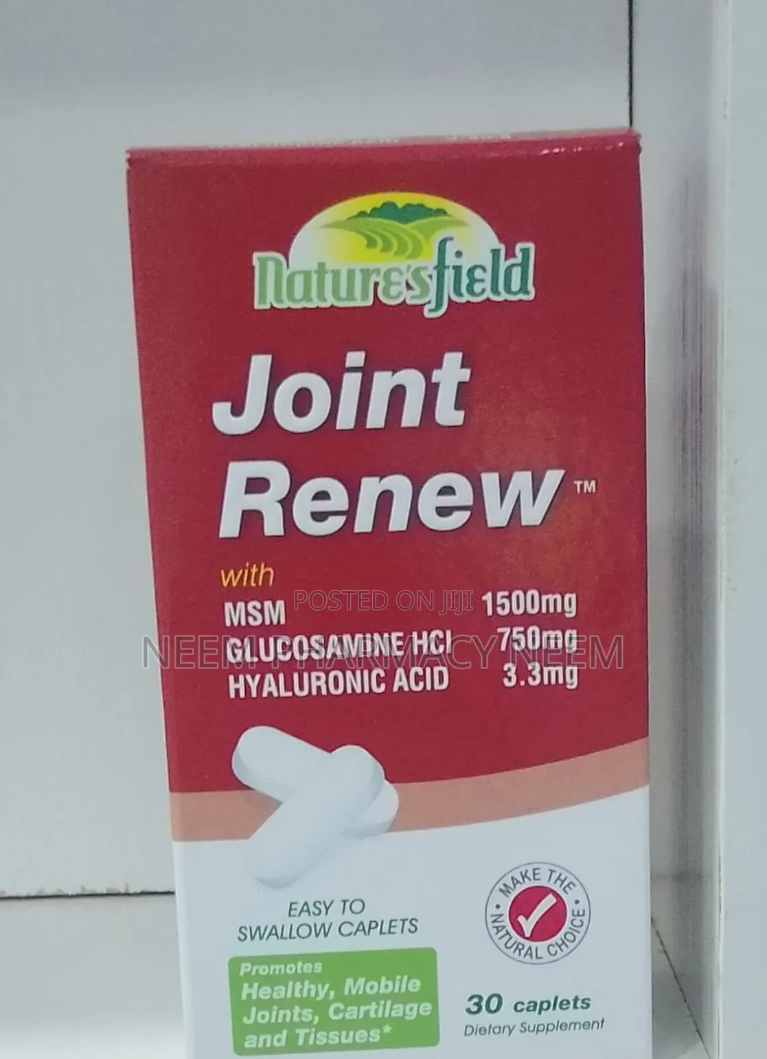 Nature's Field Joint Renew 30 Caplets