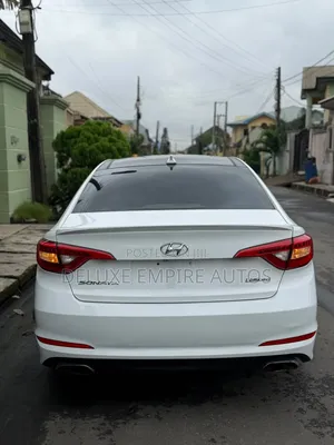 Hyundai Sonata Limited 4dr Sedan (2.4L 4cyl 6A) 2015 White