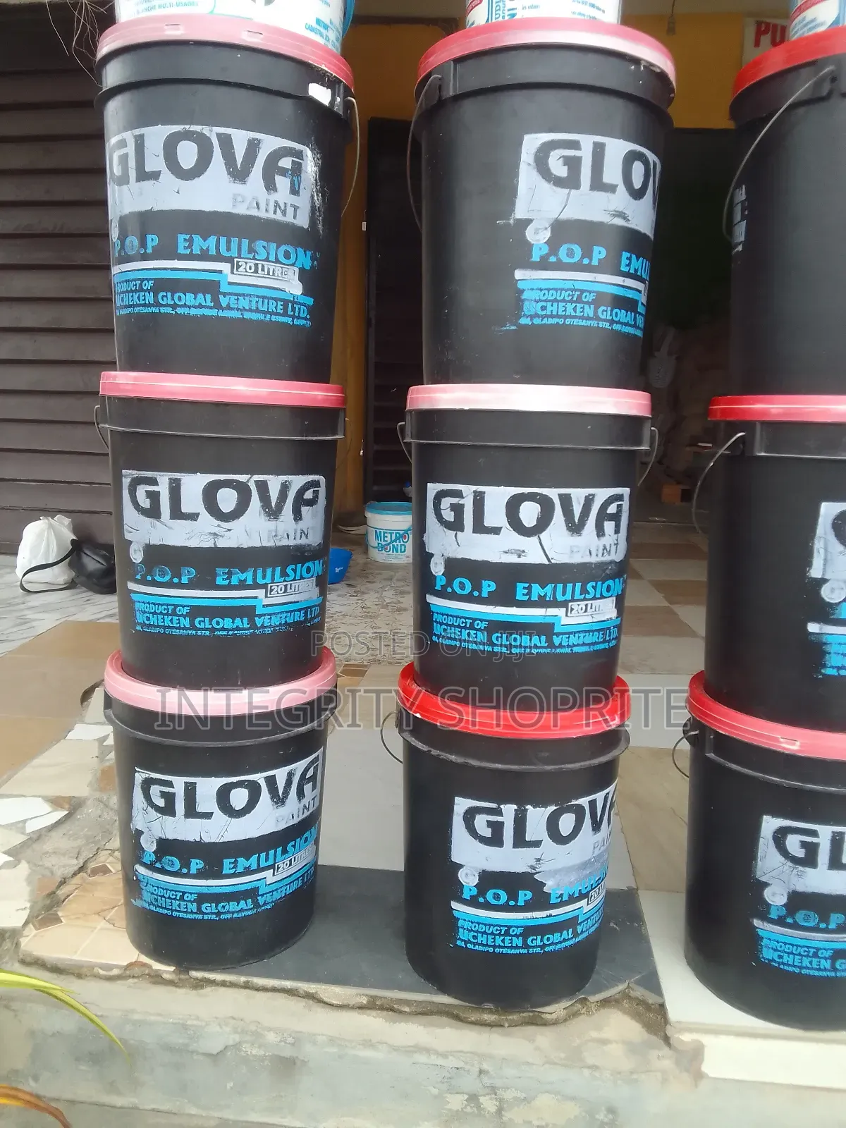 Pop Glova Emulsion Paint 20 Litres