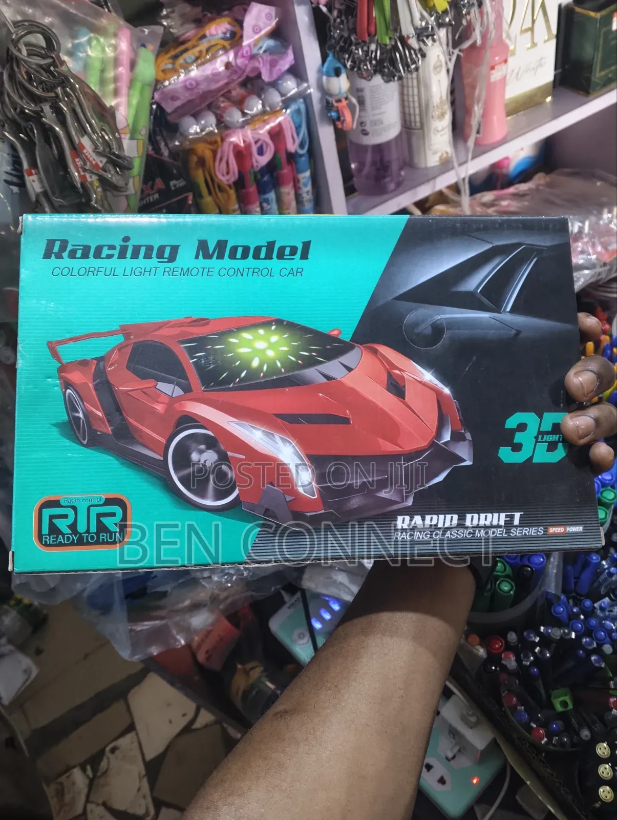 3d Racing Toy Car With Remote