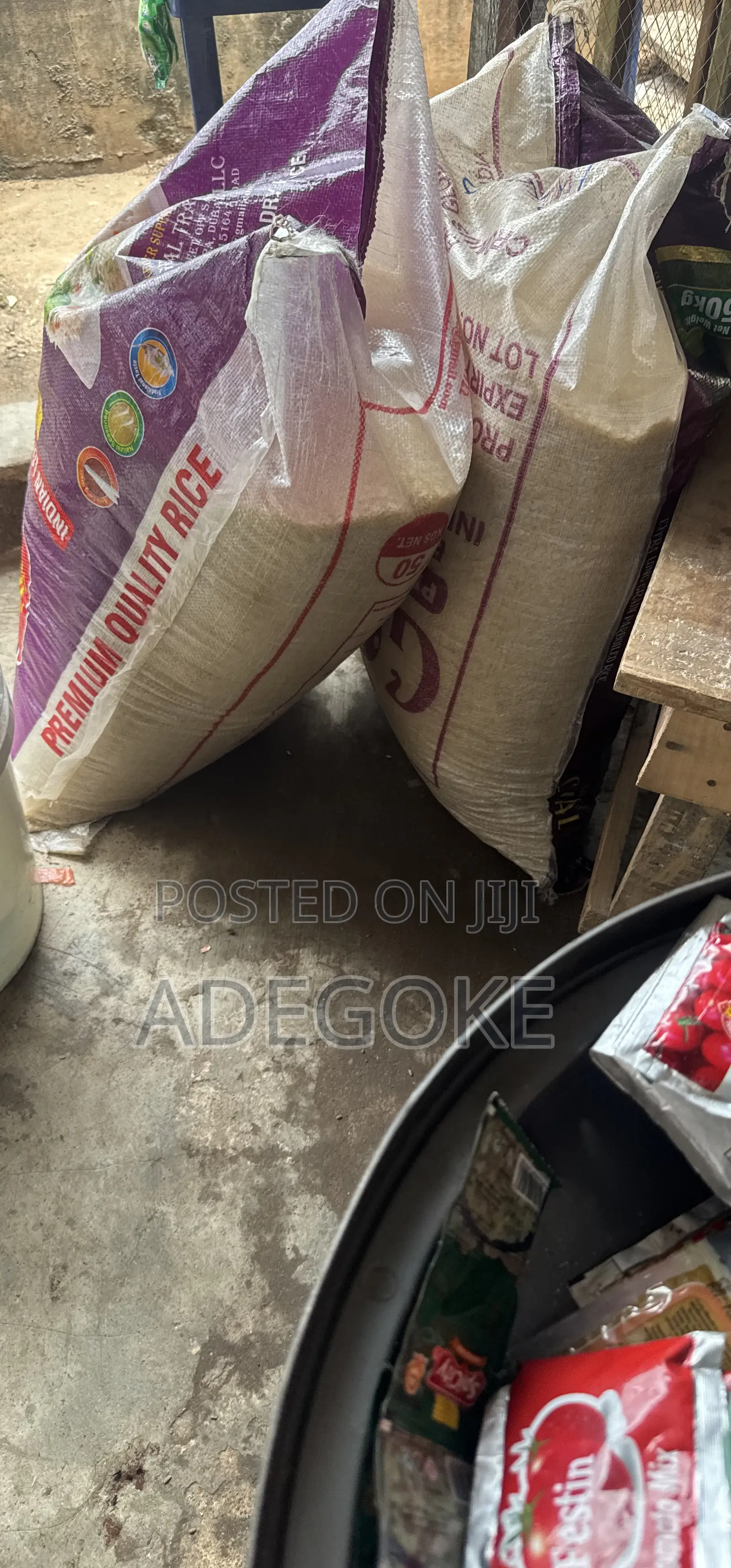 Rice in Bags 100%sortexed