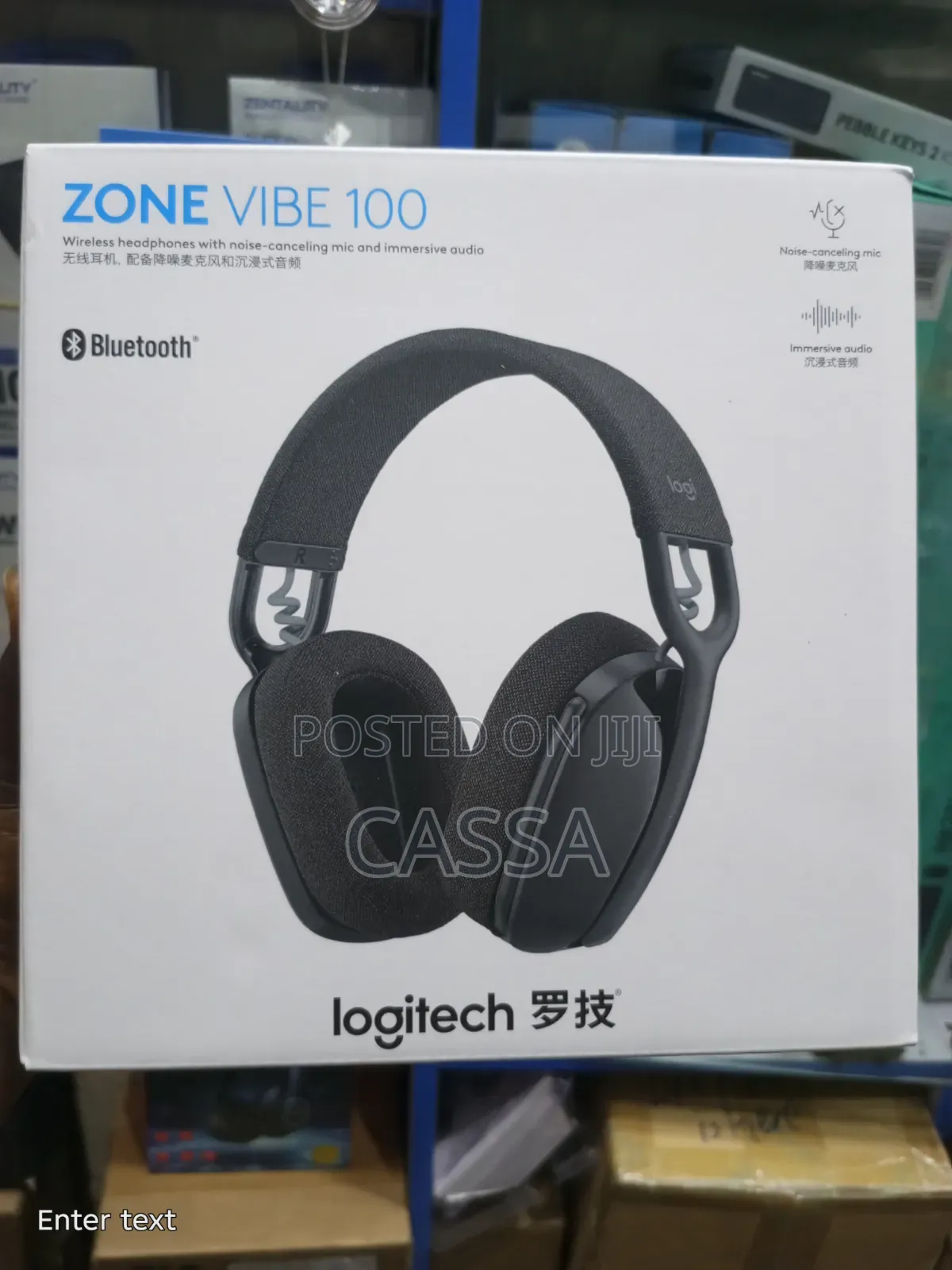 Logitech ZONE VIBE 100 Wireless Headset