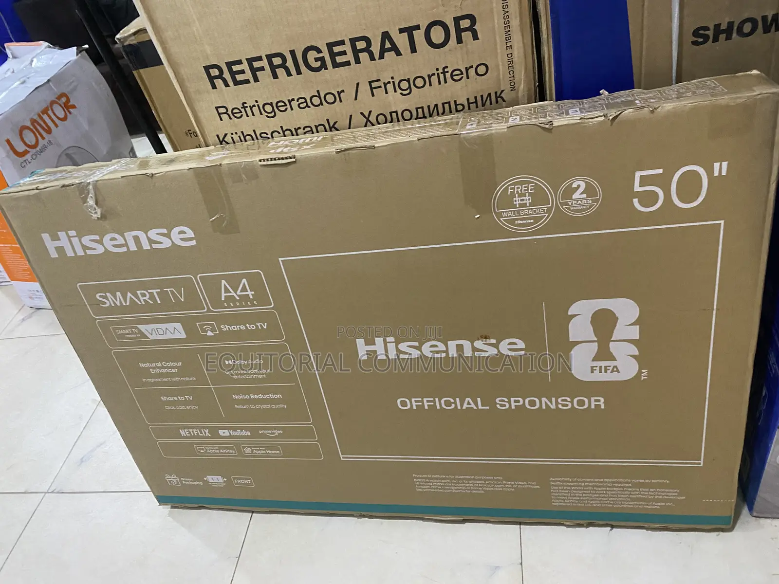 Hisense 50 Inch Smart Entertainment Screen