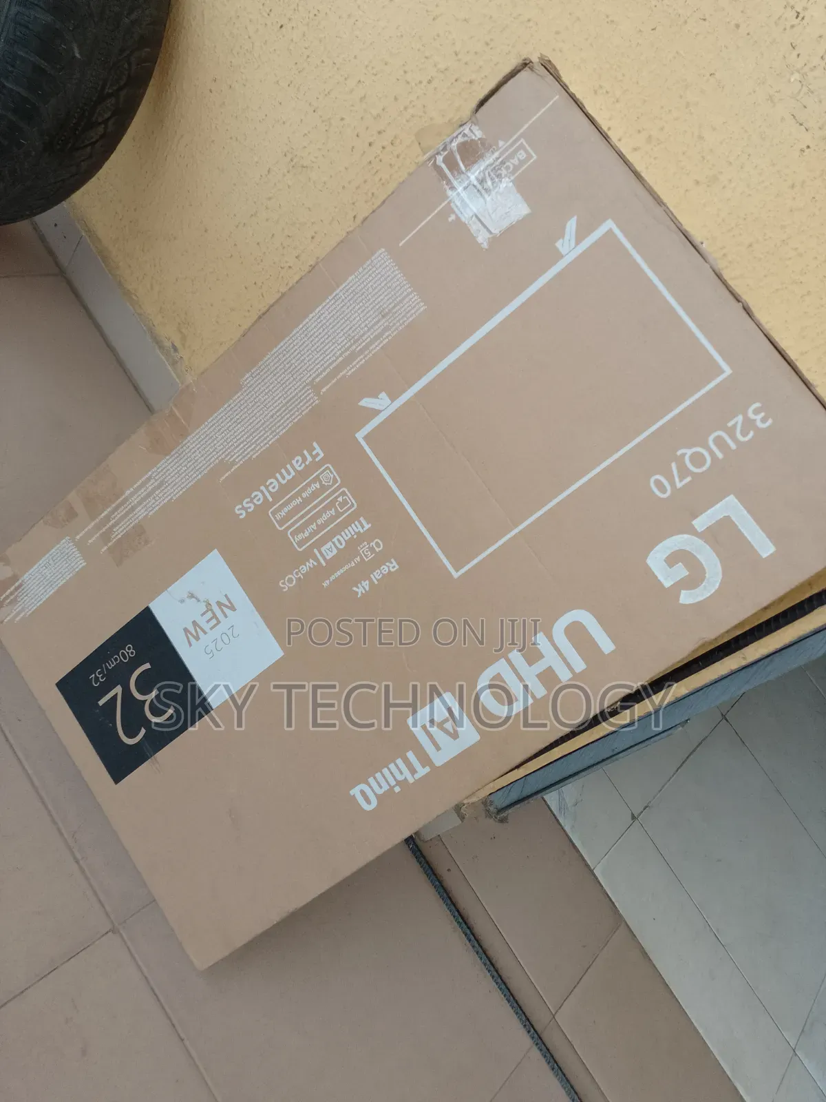 LG 32" Smart Television – Energy Efficient WebOS