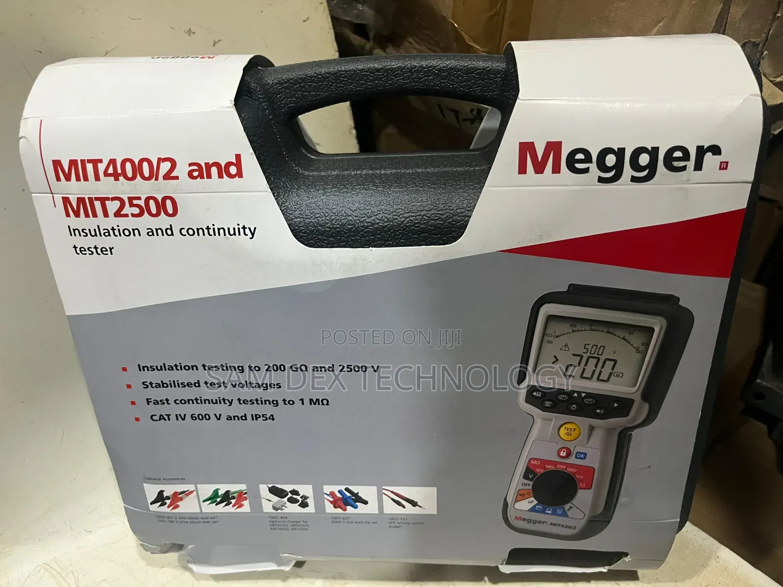 Megger Mit420/2 1Kv Insulation and Continuity Tester
