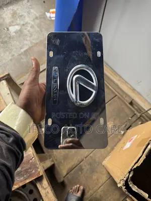 Plate Number Hanger With Light for Lexus